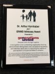 The 2017 DR. ARTHUR KORNHABER GRAND ADVOCACY AWARD Goes To Generations United!