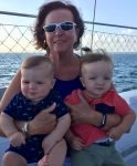 Jeanette Perkins and grandsons