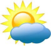 cloud and sun