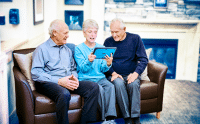 Tablets With Video Chat Helps Senior Living Residents Stay Connected