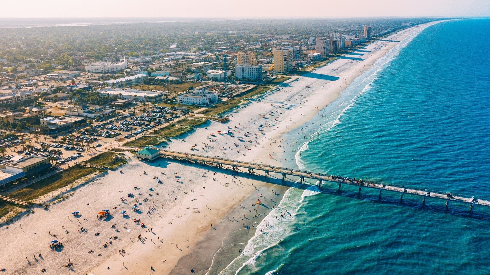 aerial view of senior-friendly neighborhoods in Florida